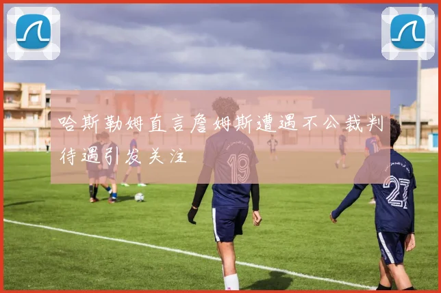哈斯勒姆直言詹姆斯遭遇不公裁判待遇引发关注